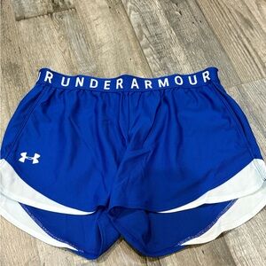 Under Armour Women's Royal Blue Athletic Shorts